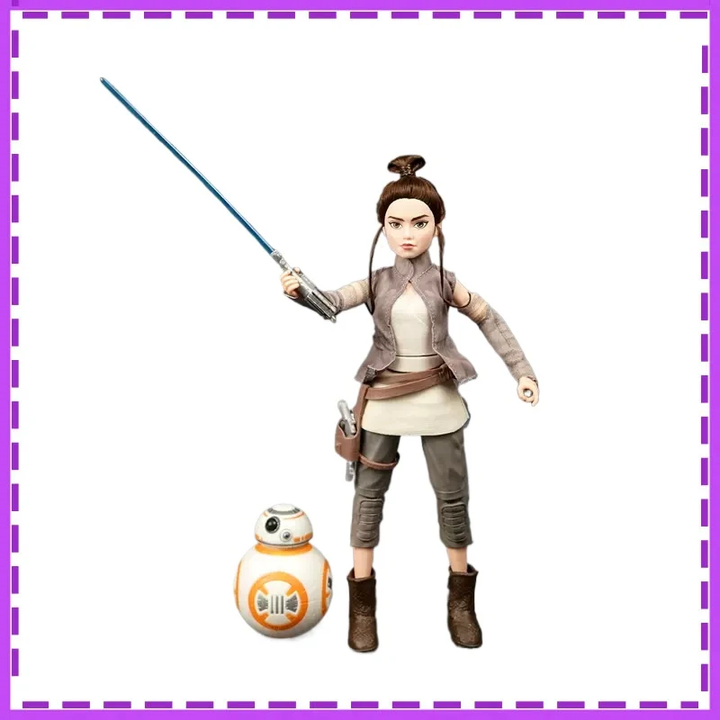 

Hasbro Anime Star Wars Forces of Destiny Rey of Jakku and BB-8 Christmas Gifts Genuine Action Figure Model Toys