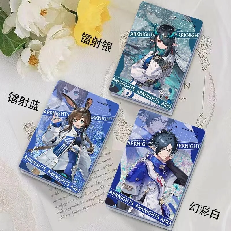 Anime Game Arknights X LAWSON Cosplay Amiya Lin Ling Nian Chongyue Shu Acrylic Flowing Sand Mahjong Souvenir Gift