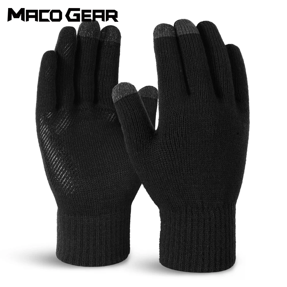 Winter Radfahren Handschuhe Touchscreen Outdoor Sport Wandern Camping Laufen Skifahren Snowboard Jagd Fahren Arbeit Fahrrad Nicht-slip Getriebe