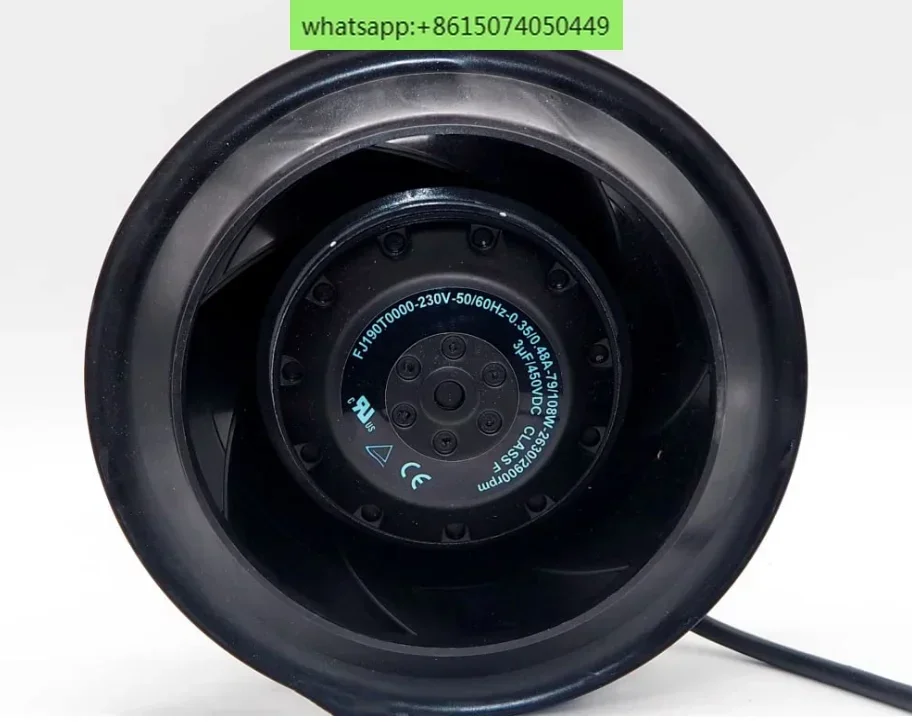 

FJ190T0000 FW068-0202E12 230V 0.35/0 79/108W imported centrifugal fan