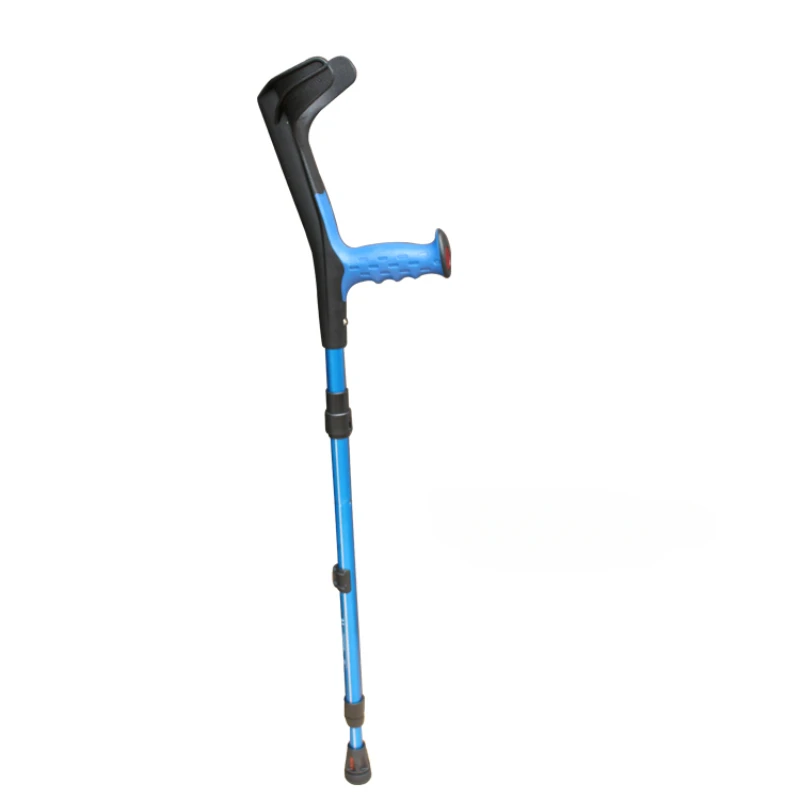 Crutches elbow folding  forearms, aluminum alloy ultra light  soft rubber