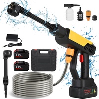 70Bar Cordless High Pressure lever Wash Spray Water Gun Car Wash Pressure Water washing Machine for Makita 21V Battery