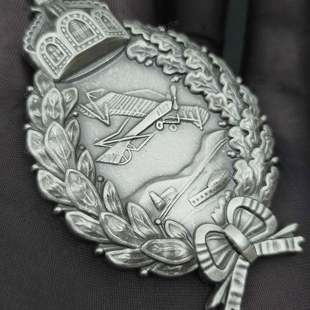 Pilot Observer Air Force Badge Ottoman Prussia WWI Military Fans Collection Badges Pins Decoration Crafts