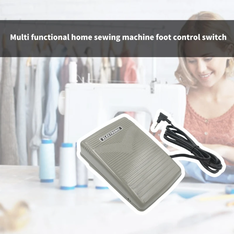 Sterownik nożny maszyny do szycia Wielofunkcyjne narzędzie do szycia Przełącznik nożny Idealny do bezproblemowej obsługi Drop