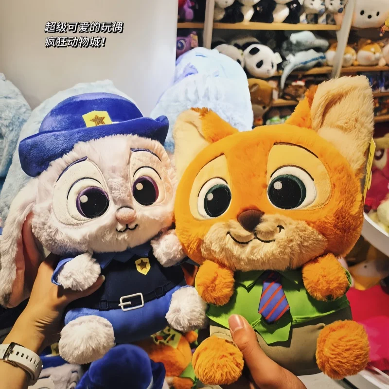 

Подлинная серия Zootopia Citizen, кукла Джуди Фокс Ник, милые настольные украшения, фигурка, рождественские подарки для всех возрастов