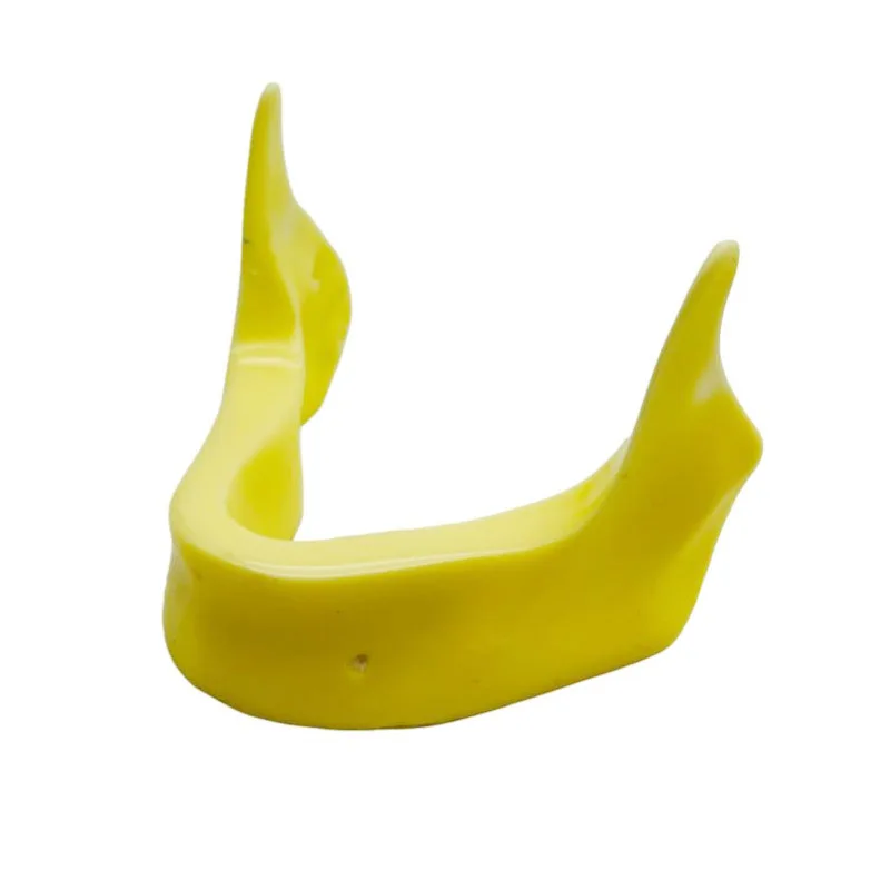 Practice drilling Lower jawbone shape training model for oral use