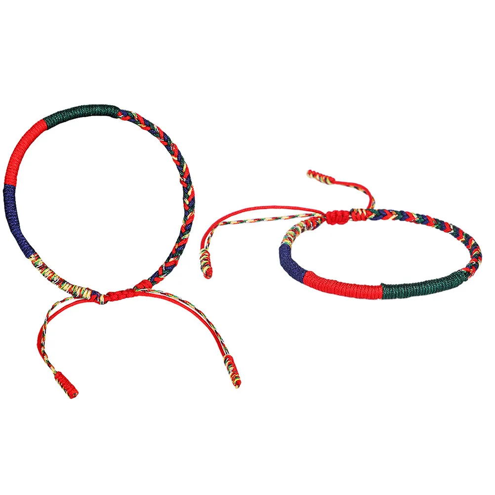1Pcs Four-Color Lady Wrist Chain Folk Style Bracelet Premium Alloy Stones Handmade Comfortable Long-Lasting Gift