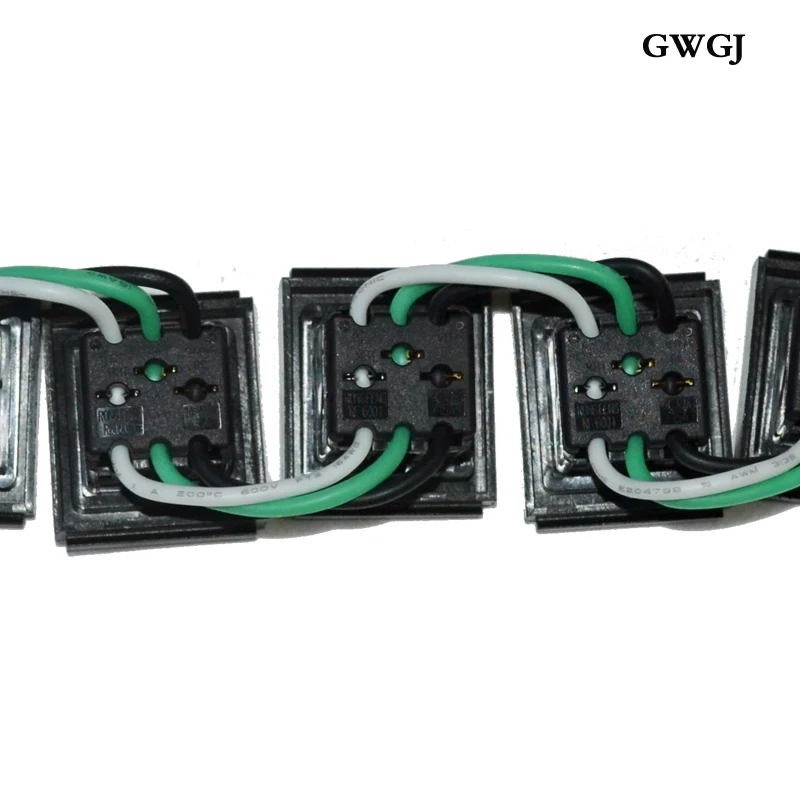 PDU Cabinet Power Socket 8 Bit American Standard 16A with Indicator Aluminum Alloy 1U 19 Inch Socket Terminal Block