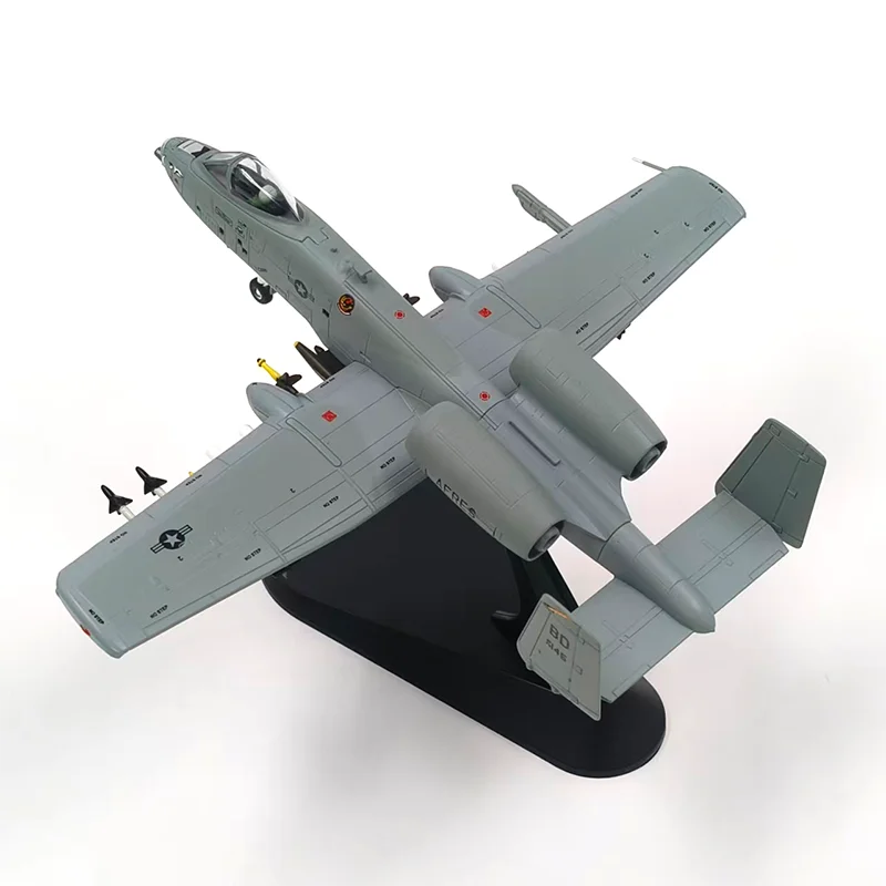 

Литой под давлением масштаб 1:100 A-10C, модель истребителя из сплава, реактивная модель самолета, статическая коллекция, украшенные праздничные подарки, игрушки