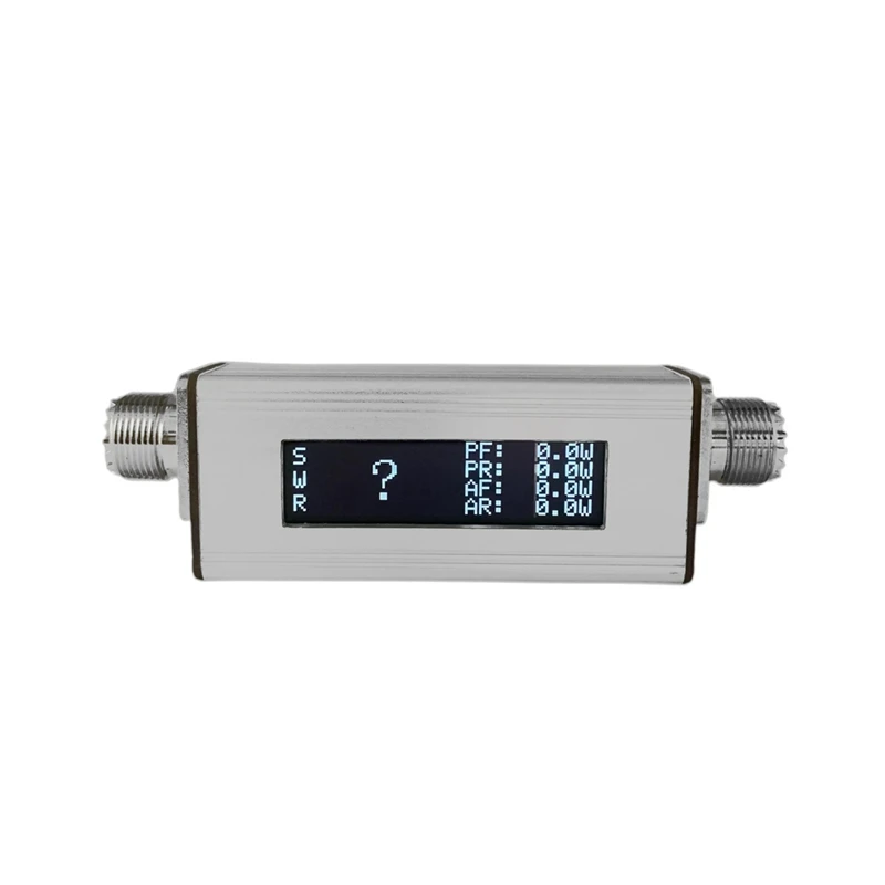 

Mini SWR 0-100W 1.8M-30M HF Short Wave Standing Wave Meter SWR Power Meter + OLED + Battery