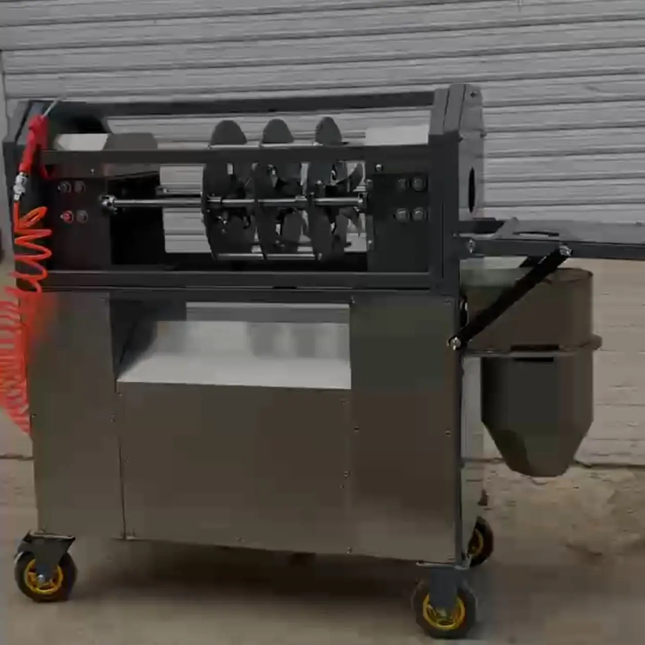 

Sugarcane Peeler Machine Electric Commercial Cane And Stripping Pare Stainless Steel Skin Removing