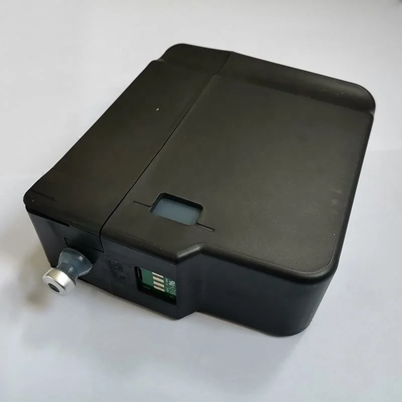 Empty ink solvent cartridge with chip 750ml use for Videojet 1210 1220 1510 1520 1550 1610 1620 inkjet coding printer