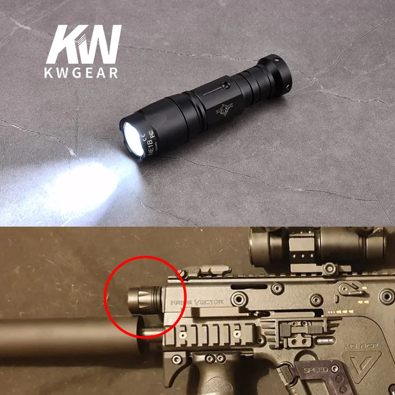 

WADSN Airsoft Tactical Flashlight For KRISS Vector 1.0 540 Lumens Weapon Scout Light