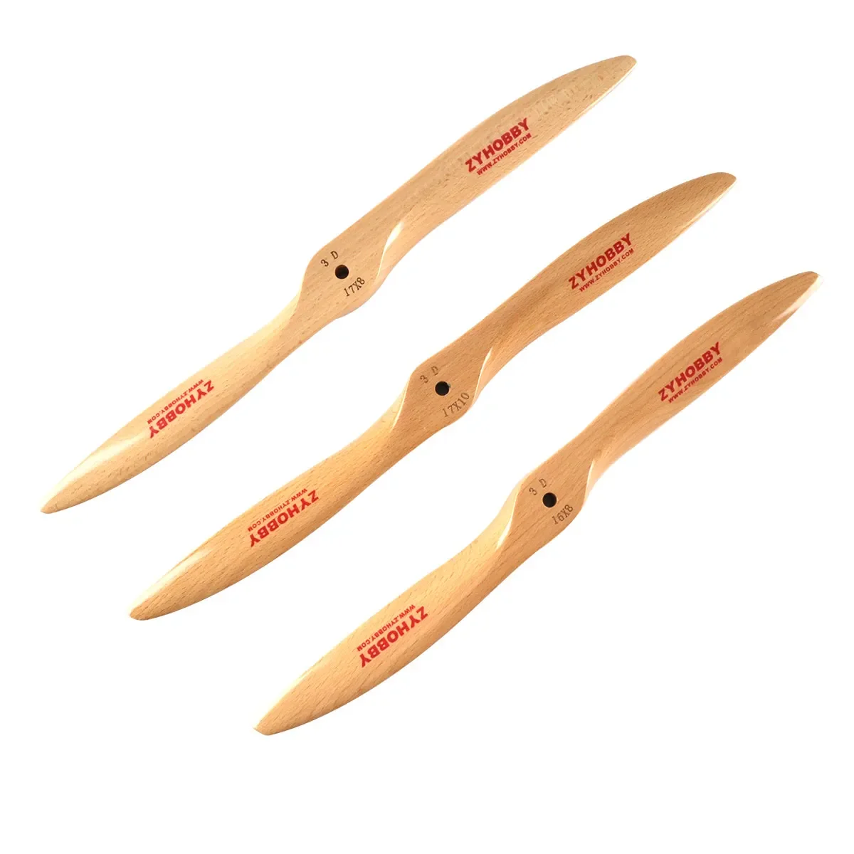 High Efficiency CW 3D Flying RC Gas Airplane Wood Propeller with 16x8 16x10 17x8 17x10 18x8 18x10 19X8 19X10 20X8 20X10