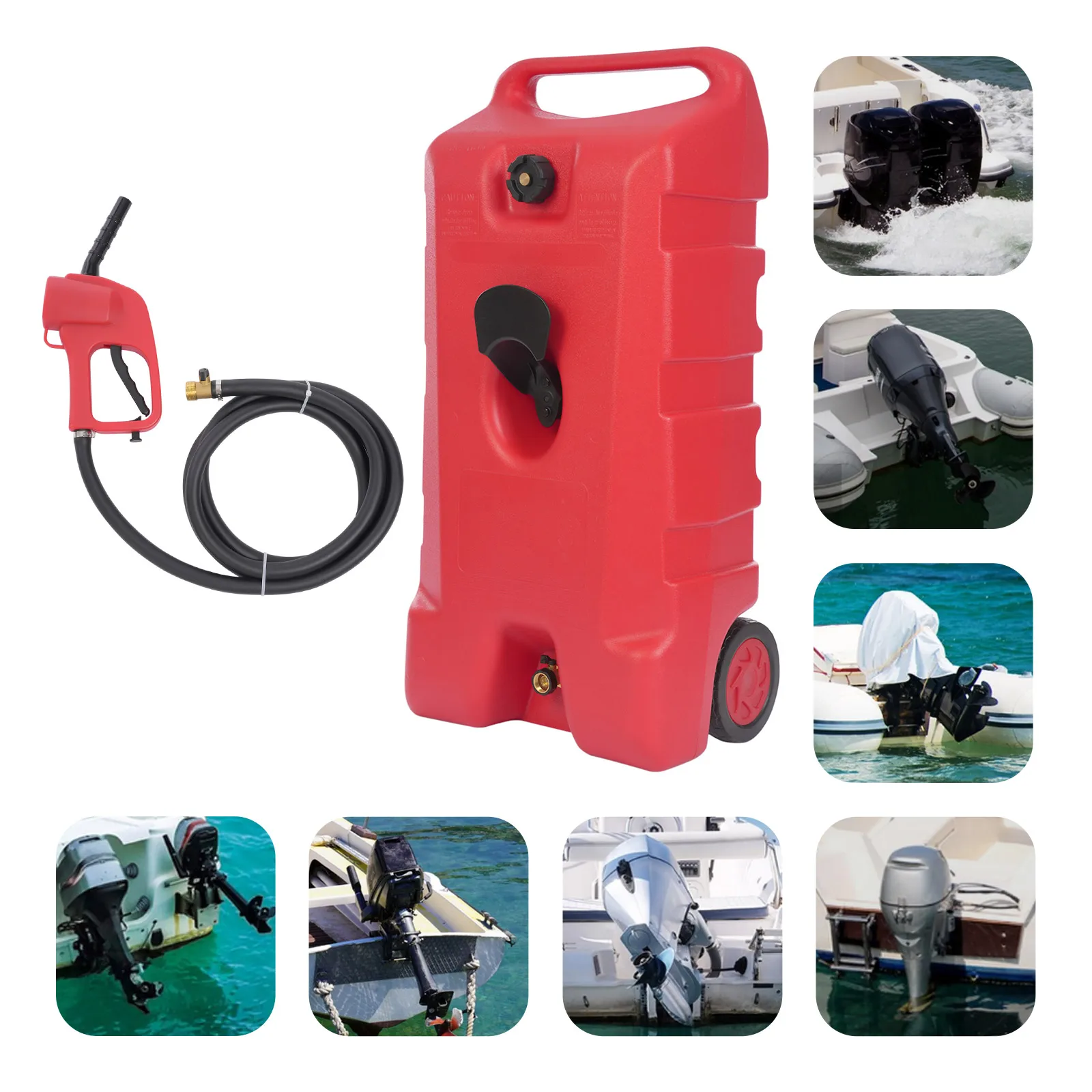 Durable Outboard Boat Fuel Tank - Marine Fuel Storage Tank for Outboard Motors, Reliable Boat Fueling Solution