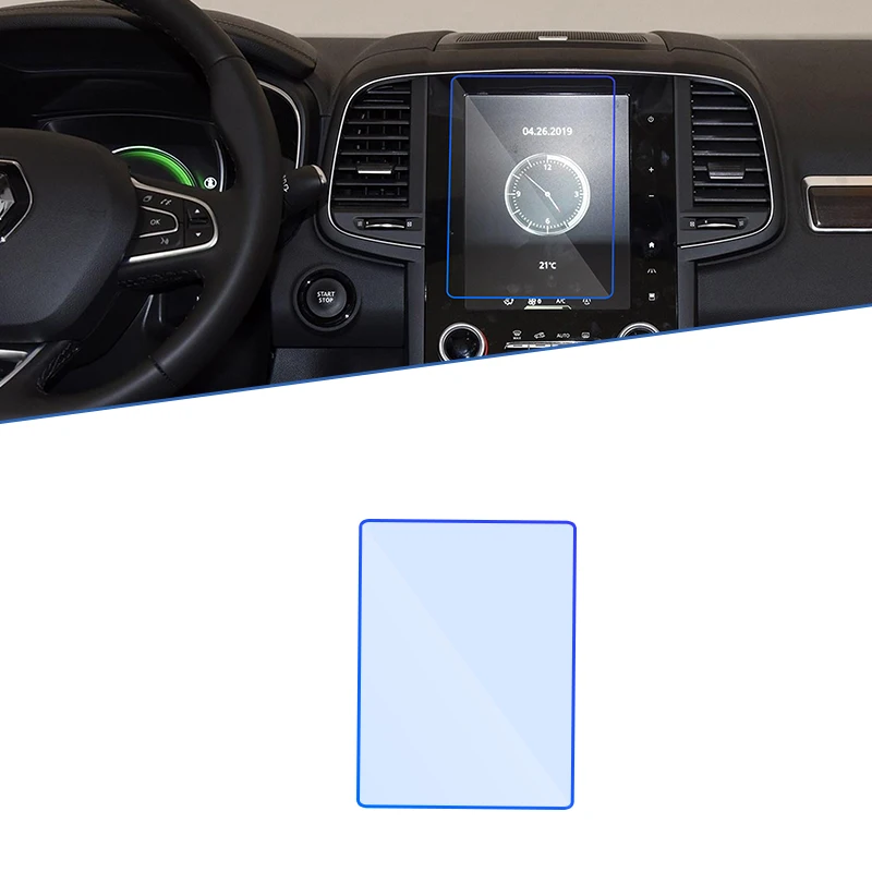 For Renault Koleos Samsung QM6 HC MK2 2017 2018 2019 2022 2020 Car Navigation Auto GPS Film Screen Protector Tempered Glass