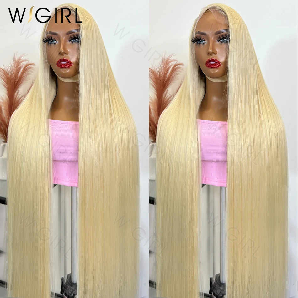 Wigirl 30 32 Inch 13x6 Straight 613 Hd Honey Blonde Lace Front Human Hair Wigs Brazilian 13x4 Color Lace Frontal Wigs For Women