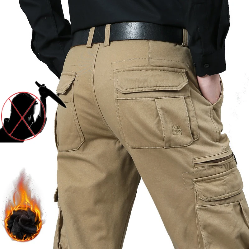 Self Defense Trousers Anti Cutting Trousers Anti Stab Pants Body Protection Civil Use Slash Proof Cargo Pants Anti Knife Proof