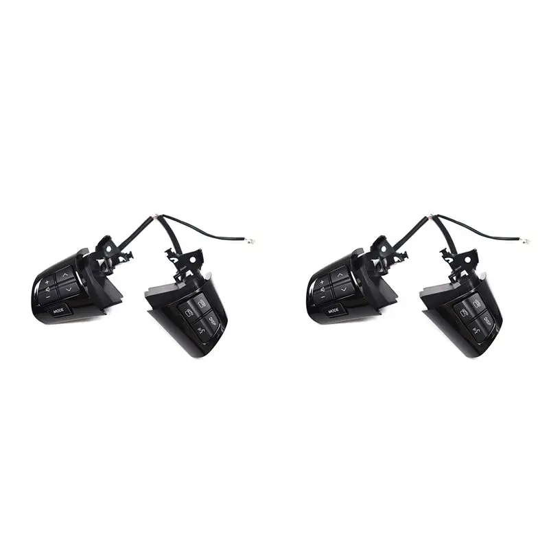 

4Pcs Steering Wheel Audio & Cruise Control Buttons Switch 84250-02230 Fit Toyota Corolla Auris Altis 2006-2014