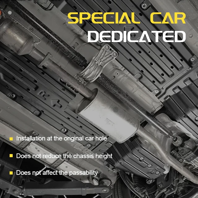 High Quality Engine Skid Plate Underbody Shield Chassis Guard Plate For Jetour T1 Accessories