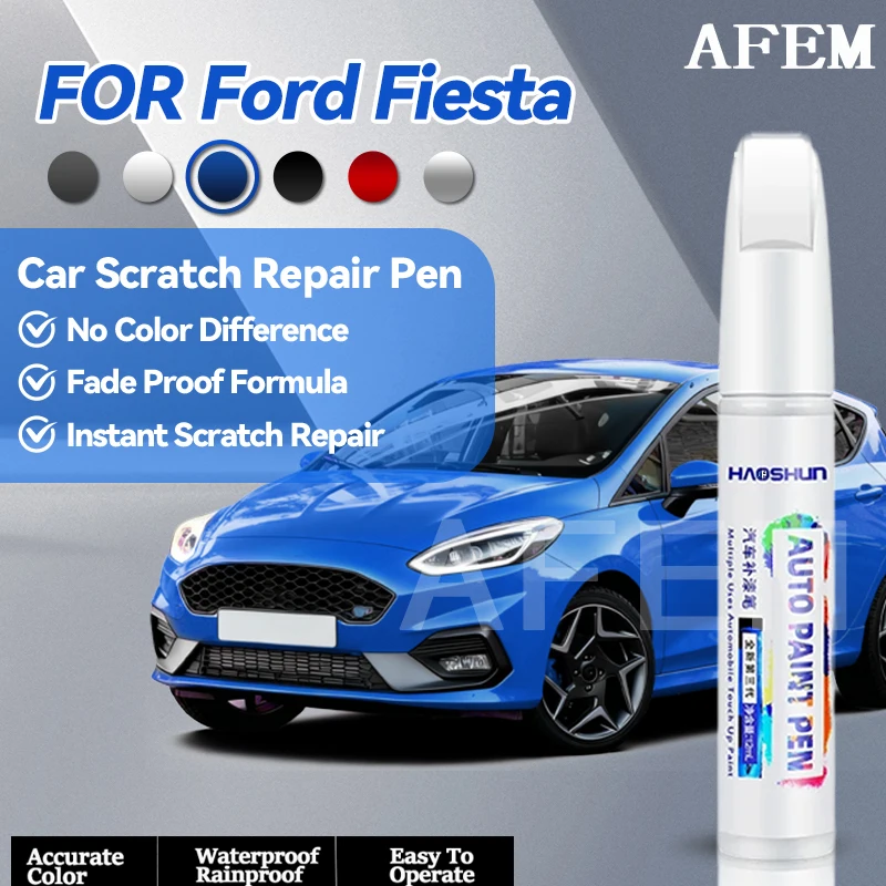Specialized Automobiles For Ford Fiesta 1976-2025 B2 B3 B4 B5 B6 B7 B8 Orange 27Y Black A3F White A4D Gray 36C Silver 28N Blue 2