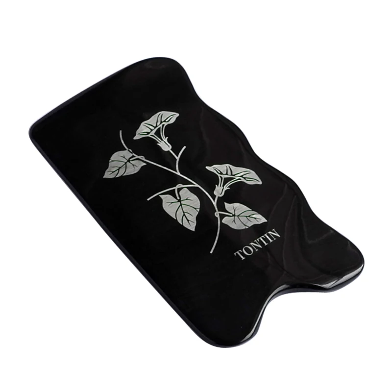 トンチン-天然バッファローホグアシャ治療用マッサージツールセット,首と顔用,しわを取り除く,ホグアシャ用