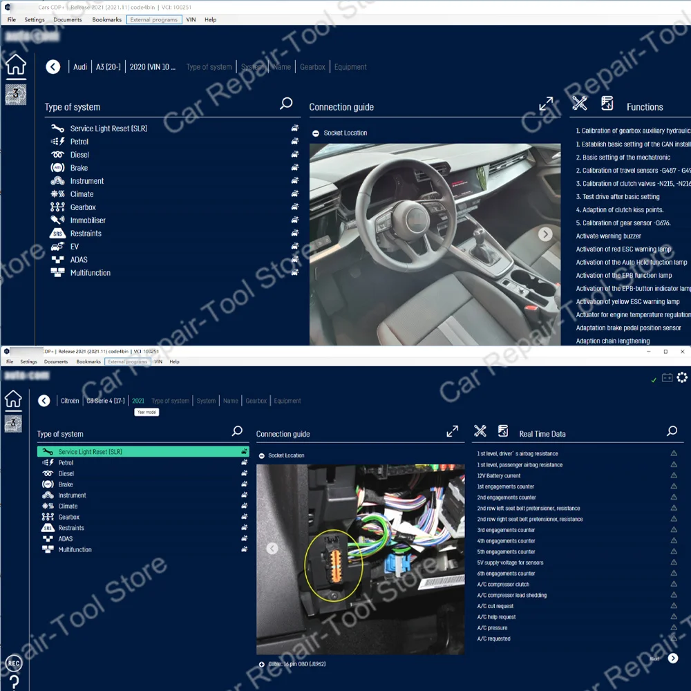 Newest Autccoms Release 2021.11 With Keygen For Car Truck Diagnostic Tools Not VM  Softwares For Obd2 Scanner VCI DS 150 Link