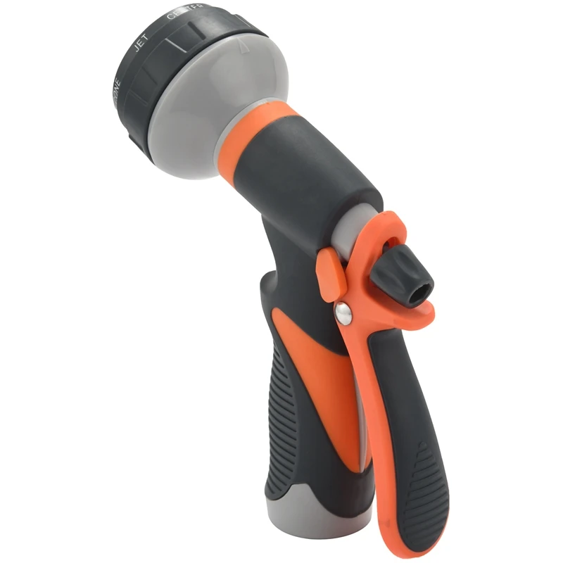 ท่อหัวฉีดหัวฉีดน้ำหัวฉีดน้ำรั่วความดันสูงทนทาน8รูปแบบสำหรับรดน้ำต้นไม้ล้างรถรถ PE