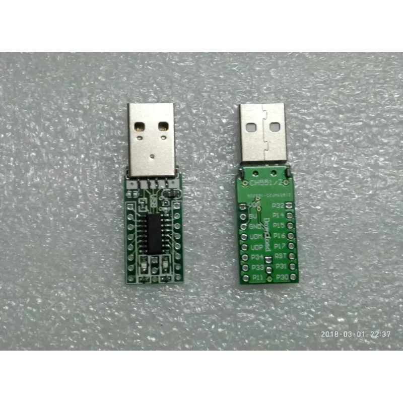 1Pcs CH552G CH552 Development Board Eval Board Low Cost USB Mouse Keyboard Single Head Dual Head Box