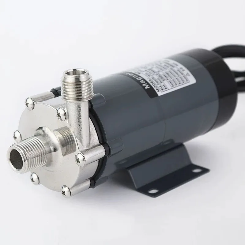 Небольшой циркуляционный магнитный насос из нержавеющей стали, устойчивый к коррозии и высокотемпературный пищевой водяной насос MP-15RM Небольшой циркуляционный магнитный насос из нержавеющей стали, устойчивый к коррозии и высокотемпературный пищевой водяной насос MP-15RM