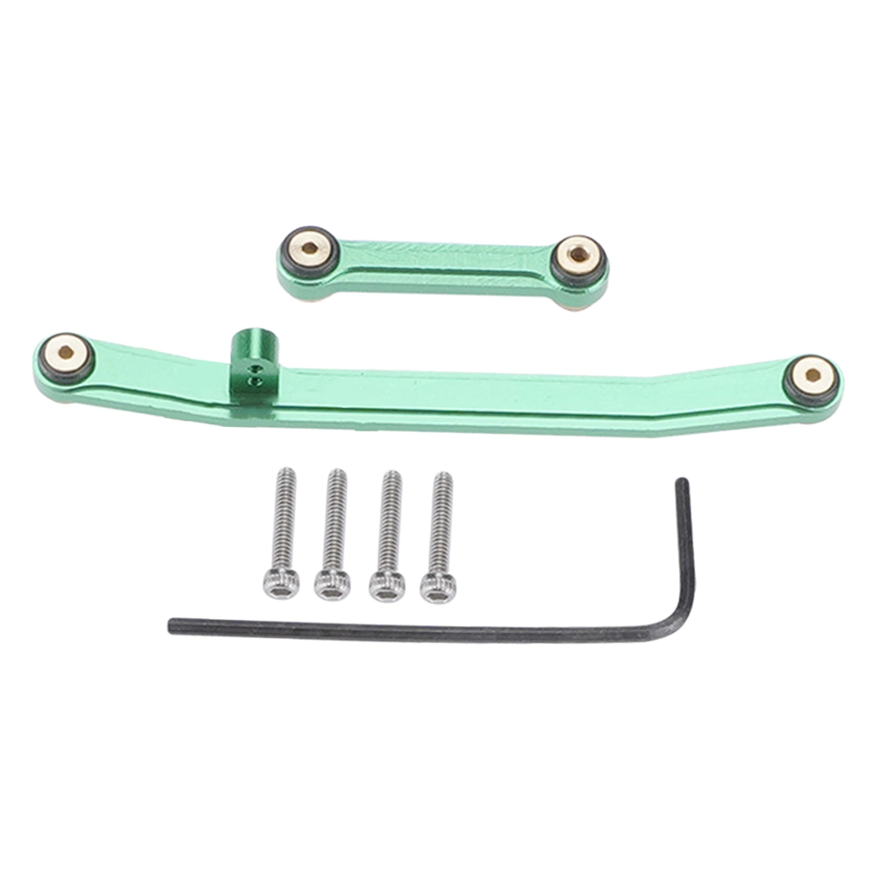 Upgrade Linkage Steering Rod for Axial SCX24 C10 1:24 Hobby Car Modified Vehicle Replacement Parts Accessories Green