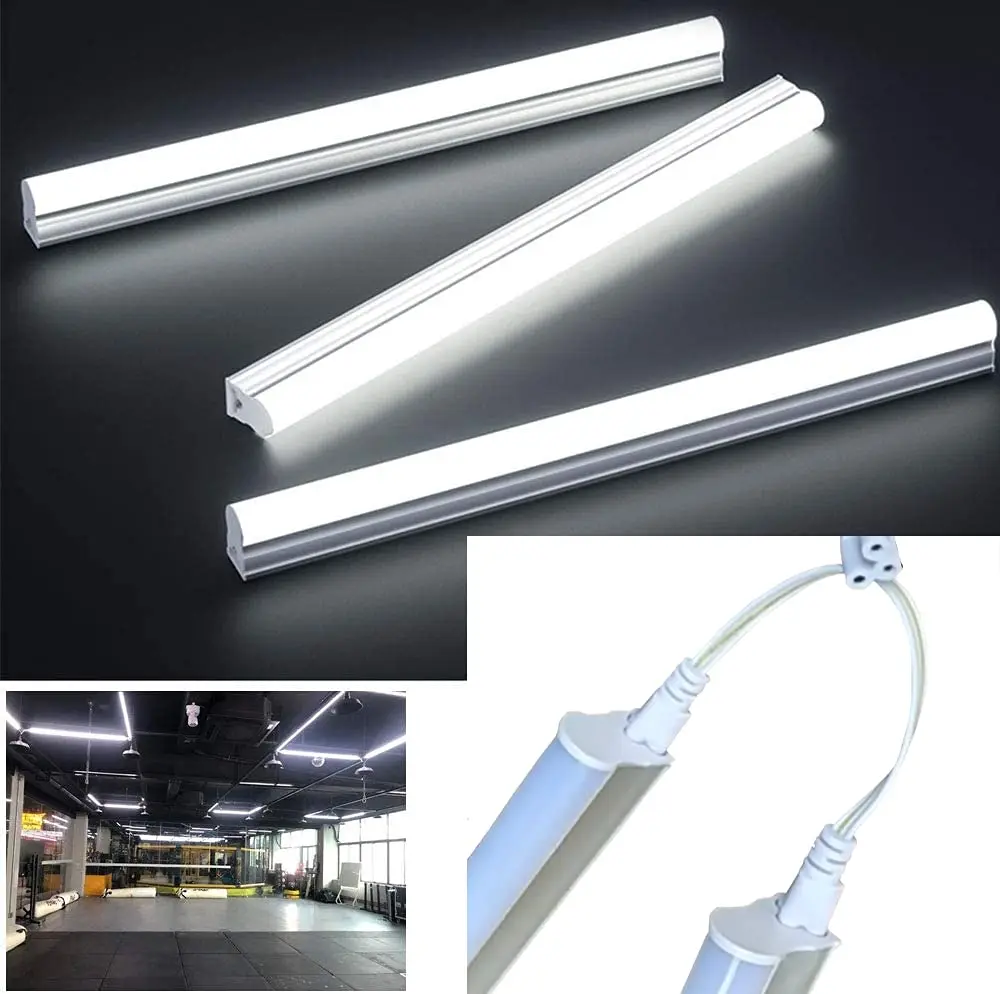 T5 T8 LED Extension Cable LED Lamp 3Pin Connecting Wire Ceiling Lights Daylight Integrated Tube Cable Linkable Cords 10pcs