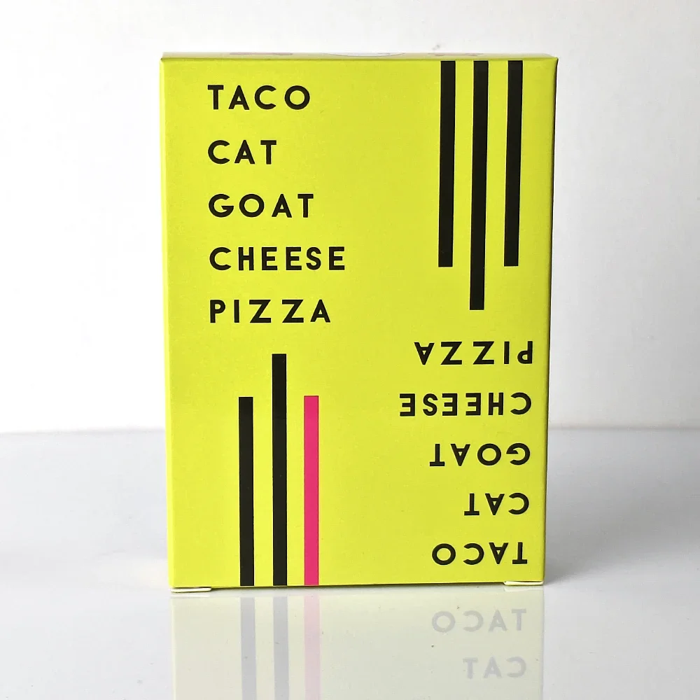 Pizza Au Fromage De Chèvre Taco Cat, Jeu De Cartes, Pizza Au Fromage De Chat Taco De Pâques, Jeux De Société Amusants