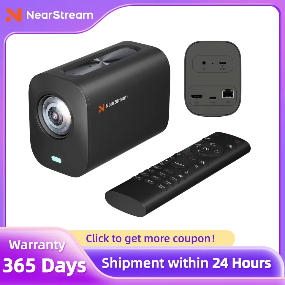 Nearstream VM20 4K Streaming Camera with 40X Zoom