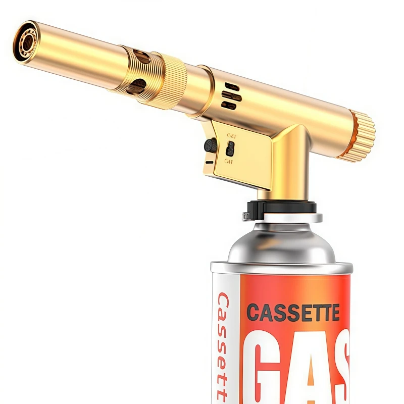 

USB Charging Style Flame Gun Metal Clip-On Portable Torch Gun for Home Use Outdoor BBQ Igniter Handy Lighter for Camping Grill