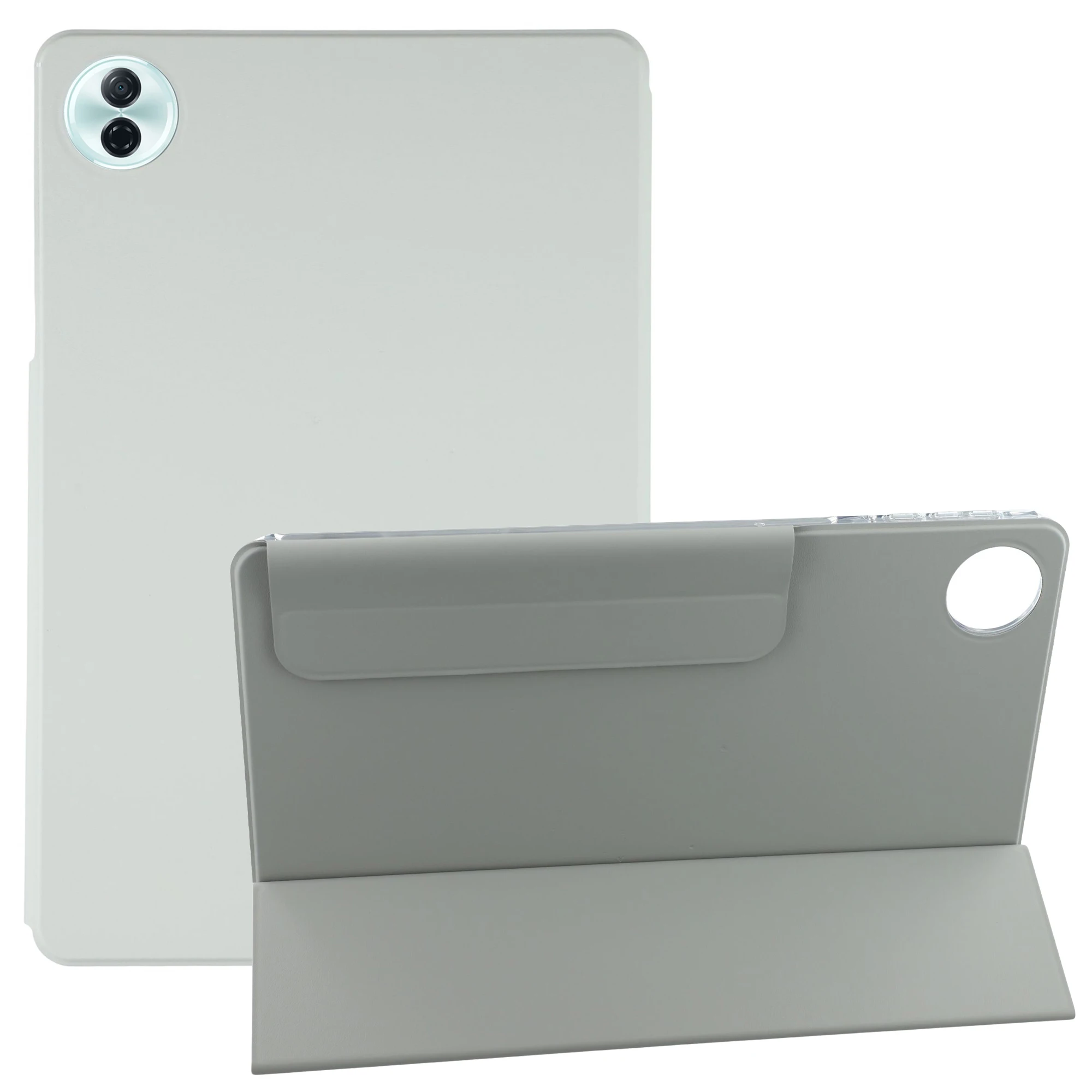 

Чехол для Honor Pad 10, складная подставка, магнитный кожаный чехол для планшета - серый