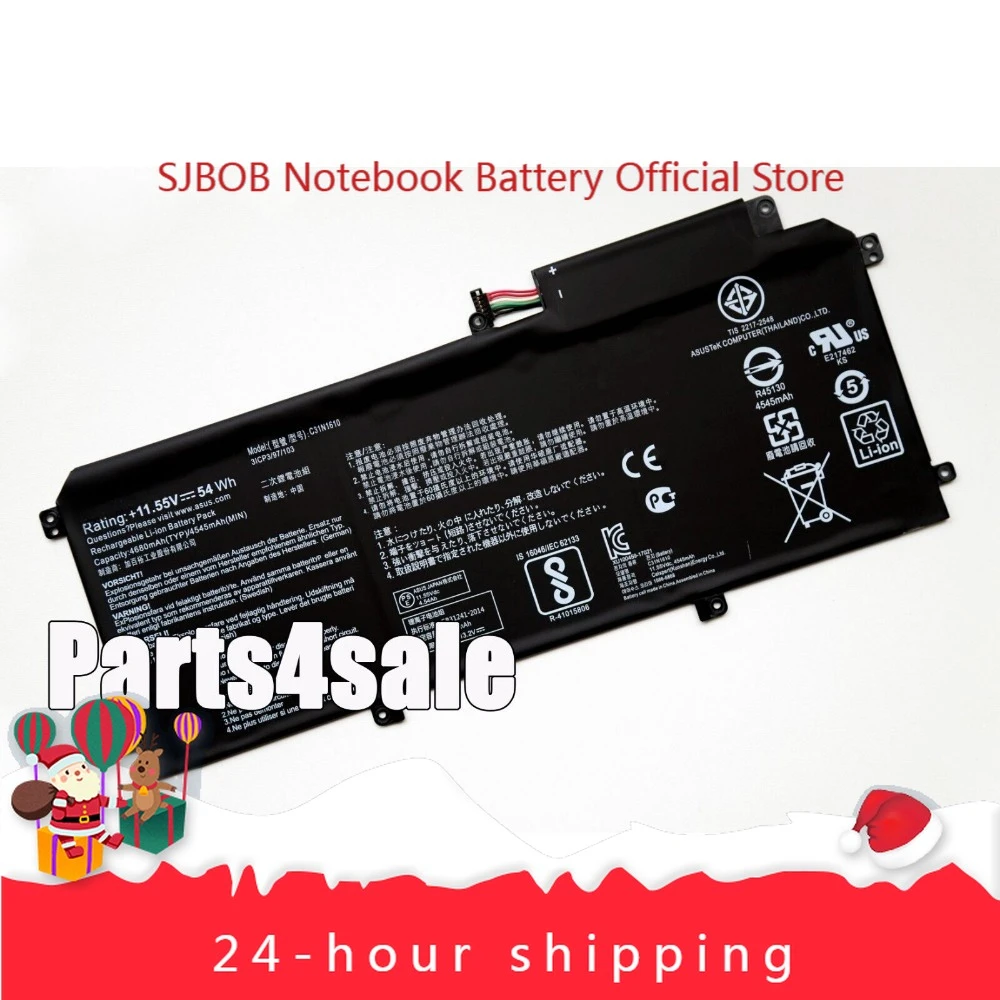 

Новый оригинальный OEM аккумулятор C31N1610 для Asus Zenbook UX330 UX330C UX330CA U3000C аккумулятор для ноутбука