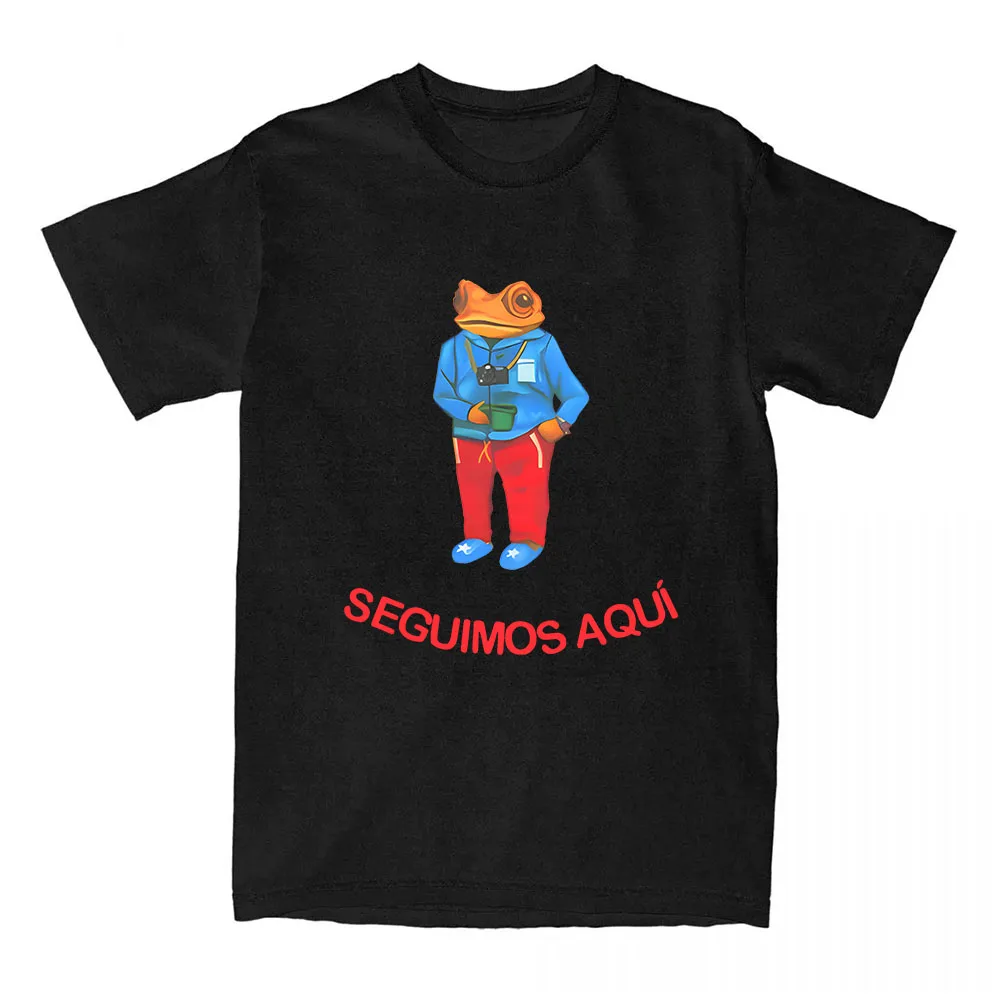 Debí Tirar Más Fotos Bad Bunny Tshirts Cotton Short Sleeve O-neck T-shirt Summer Casual Comfortable Women Men Tee-shirt Unisex