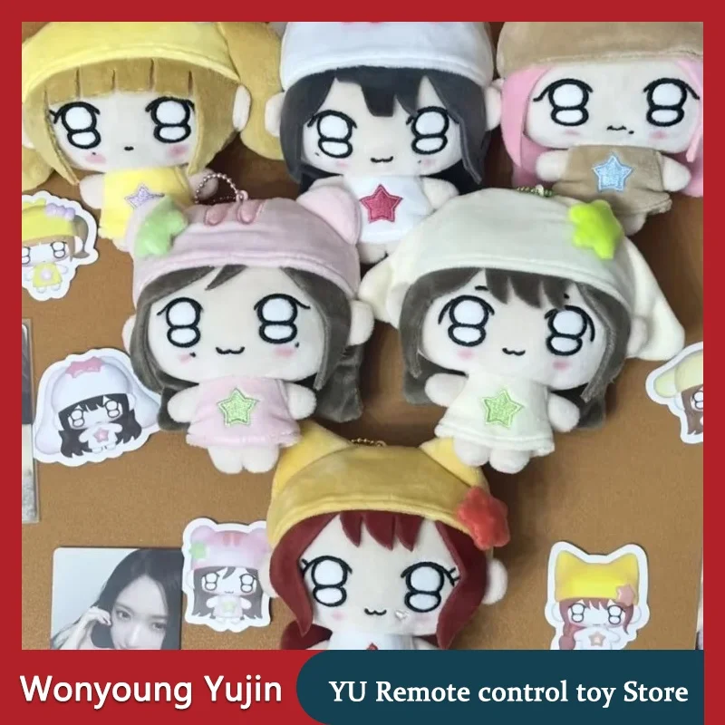 

В наличии: Плюшевая игрушка-подвеска Wonyoung Yujin Ive Revive, мини-плюшевая кукла Liz, милый сувенир, подарок на Рождество или день рождения для фанатов.