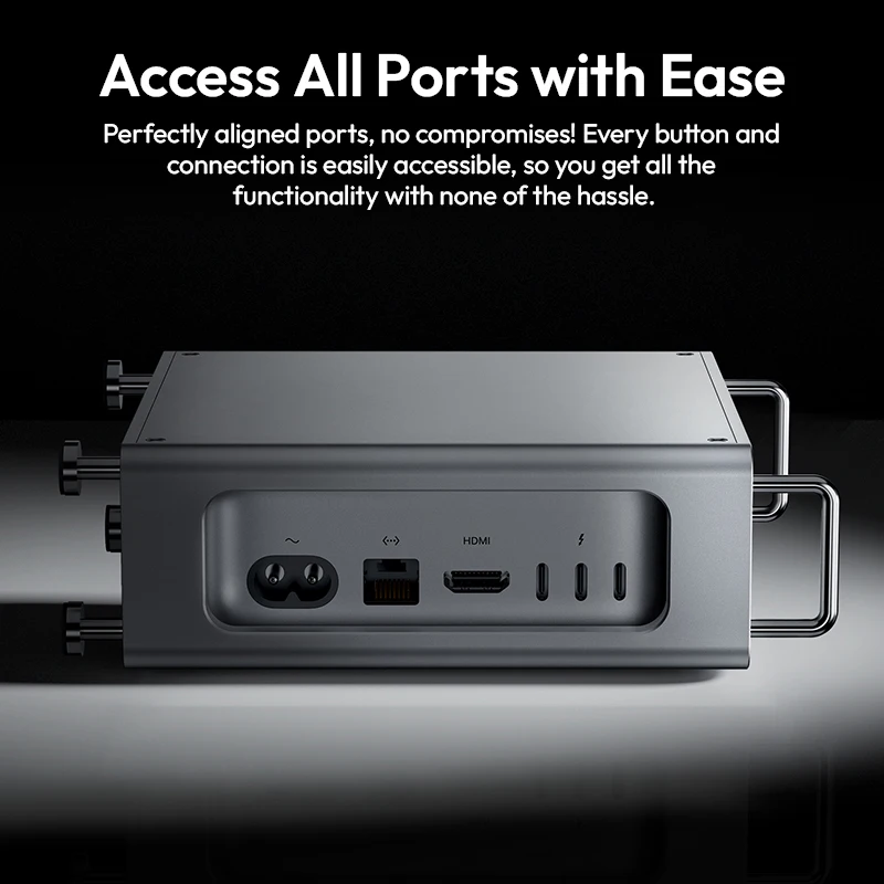 Capa de Liga de Alumínio Ulanzi QT01 para Mac Mini M4 — foto 3