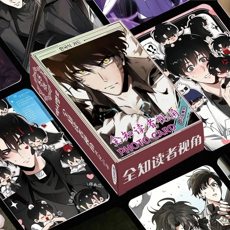 Omniscient Reader Viewpoint Photo Cards 55PCS Set Anime Manhwa Lomo Cards Double-Sided Prints  Kdrama Fan Collectible