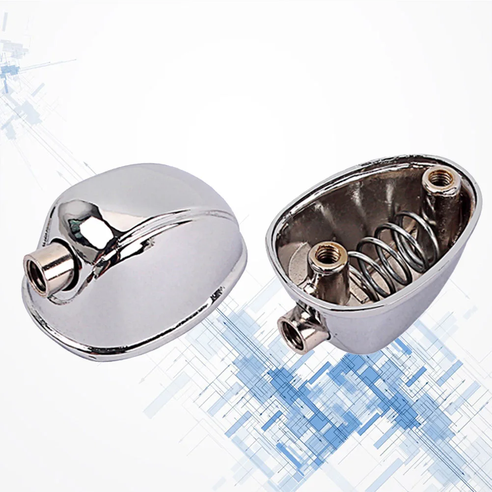 

2 Pcs Hat Bulging Ears Single-end Drum Claw Hook Percussion Hooks Connector Lug