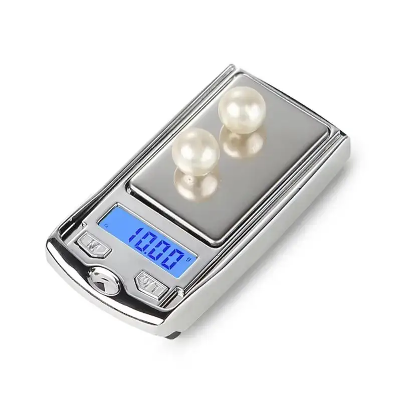 200g/0.01g Precision Portable Car Key Shape Mini Digital Pocket Gram Scale With LCD Display
