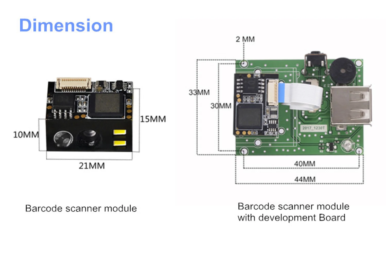 Модуль сканера 2D QR-кода с низким энергопотреблением, высокая настройка для торгового автомата, киоска, промышленного планшета, POS-системы