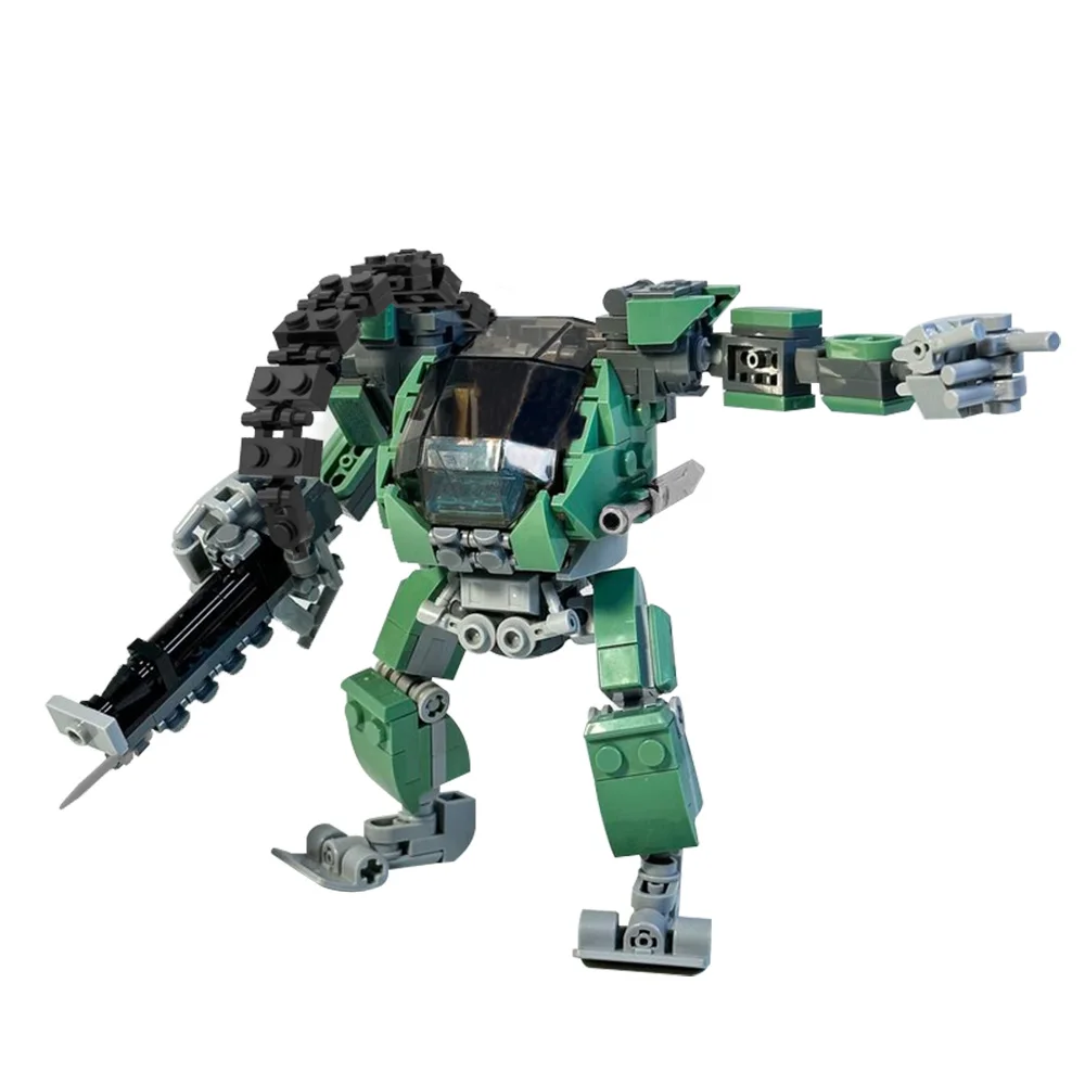 MOC Avatareds Movie AMP suit V3 Mech Building Blocks Model Helicopter Samson SA-2 Bricks RDA Matador Appa Toy for Children Gift