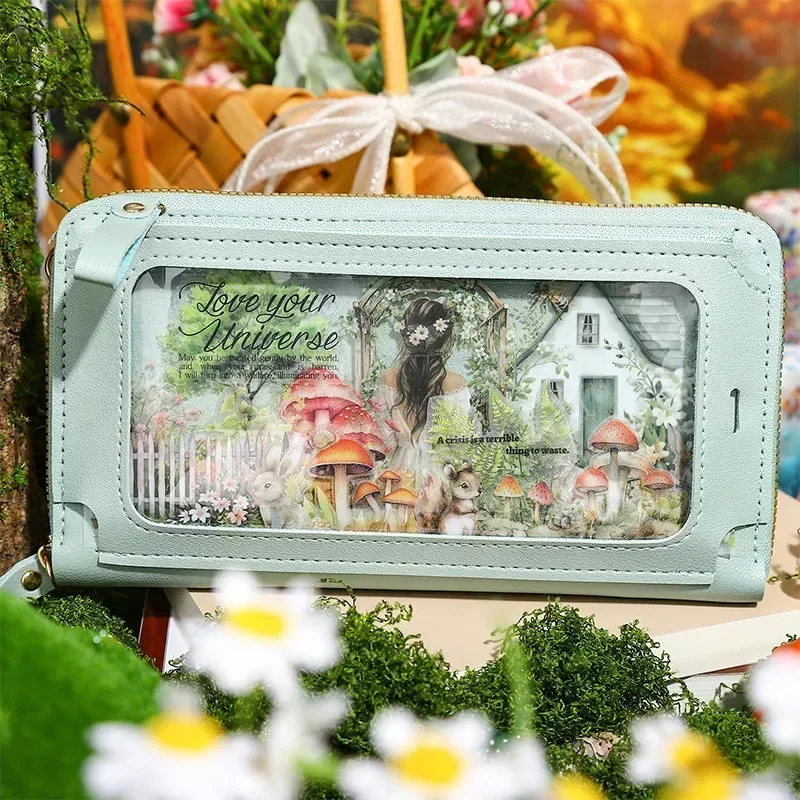 

1 рулон блестящей ПЭТ-ленты с животными, маленьким миром, материал, декоративные наклейки, клейкие школьные принадлежности, ленты для скрапбукинга 50 мм * 2 м