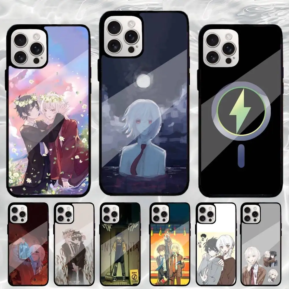 

S-Saihate Station Shion Phone Case For iPhone17,16,15,14,13,12,11 Plus,Pro Max Magnetic For Magsafe Wireless Charging