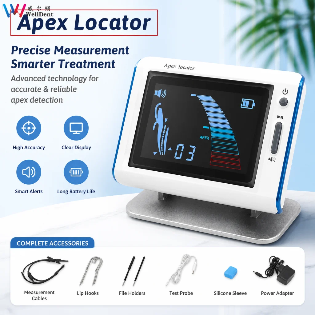 Dental Endo Apex Locator Dentistry Endodontics Root Canal Measurement Mini Root Canal Located Instruments