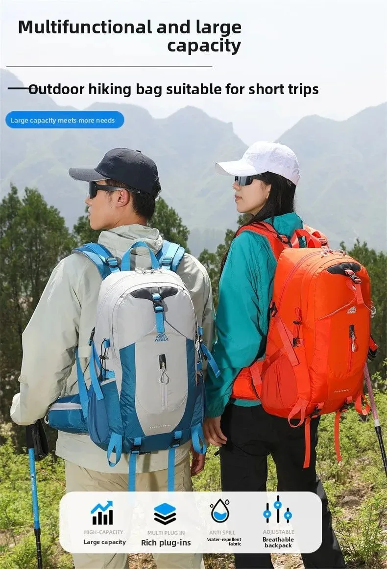 

Vanaheimr Кемпинговый рюкзак Пеший туризм Сплошной цвет Уличные сумки Кемпинговая сумка Подлинная