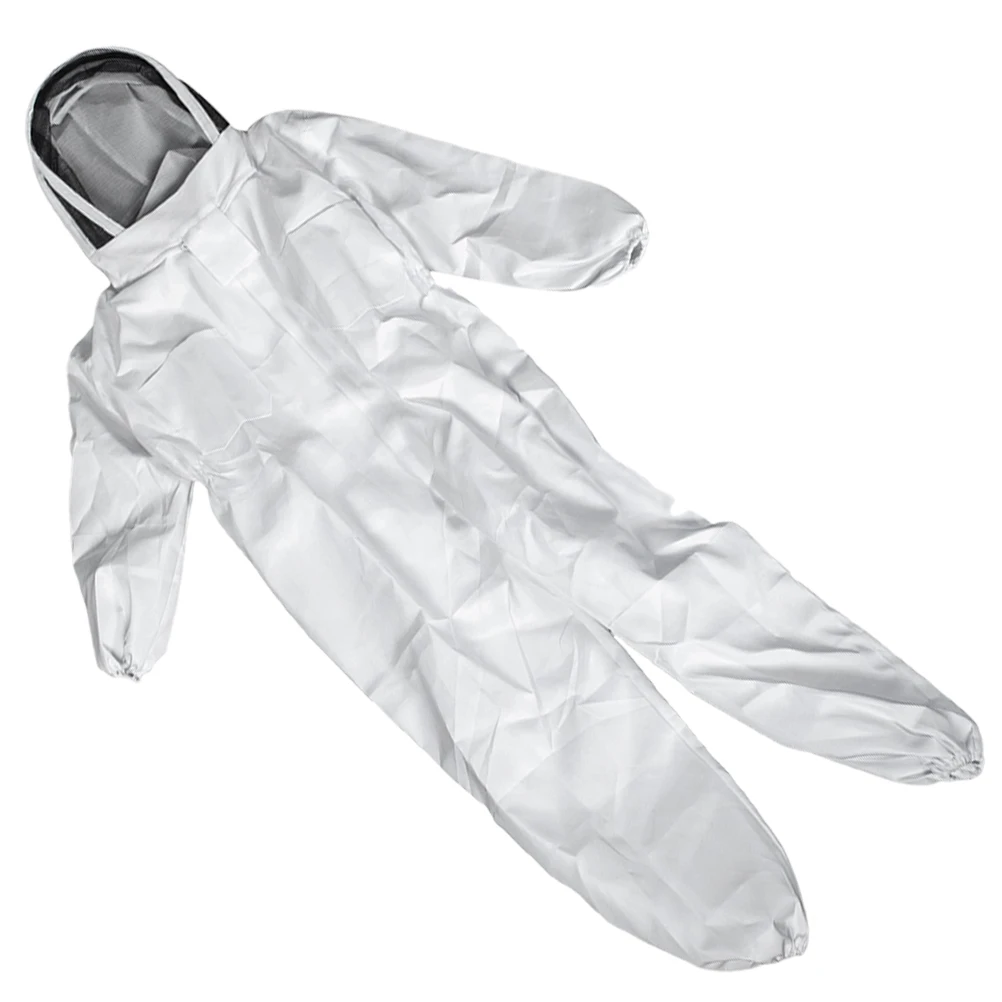

1pc Professional Beekeeping Protective Suit with Breathable Veil Hat for Safety Costume Set Clothing Garden Tools